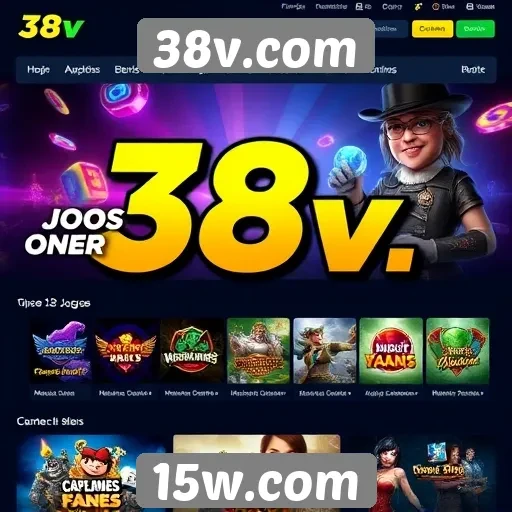 Comparação de 38v.com com outros sites de jogos
